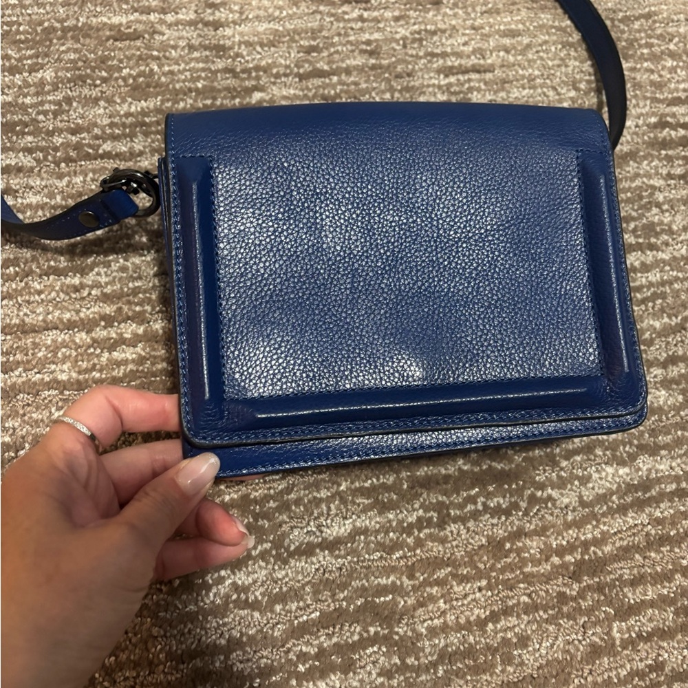 BCBGMaxAzria Blue Crossbody Purse